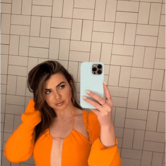 orange zara bodysuit - Picture 4 of 4